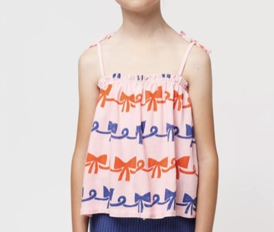 Bobo Choses　RIBBON BOW ALL OVER TANK TOP