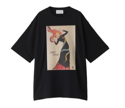 ROSE BUD　アートグラフィックTシャツ