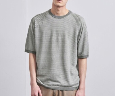 UNITED ARROWS　ボーダー ニット Tシャツ