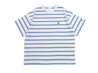 Champion（チャンピオン）　US COTTON JERSEY BORDER TEE