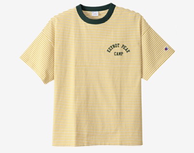 Champion（チャンピオン）　SS Ringer Border T-Shirt Keynot Peak