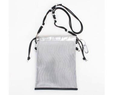 THE PURSE(ザ パース)　TULLE DRAWSTRING BAG