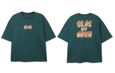 SILAS（サイラス）　FLAME LOGO WIDE S/S TEE SILAS