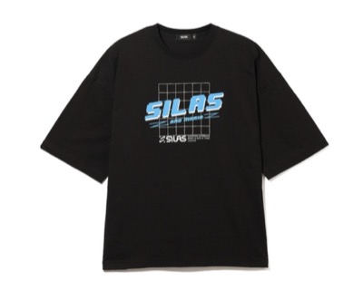 SILAS（サイラス）　PIXEL LOGO WIDE S/S TEE