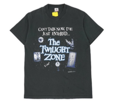 90's The Twilight Zone プリントTシャツ