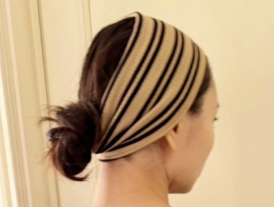 La Maison de Lyllis　HAIRBAND ボーダーヘアバン