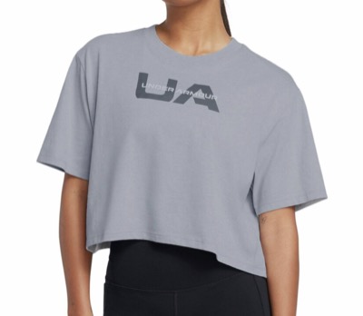 UNDER ARMOUR（アンダーアーマー）　UAボクシー クロップ ブランド? ショートスリーブTシャツ