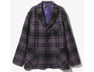 NEPENTHES（ネペンテス）　Loafer Jacket - Wool Tartan Plaid