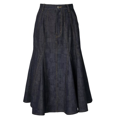 ANREALAGE（アンリアレイジ）　AZ DENIM SKIRT