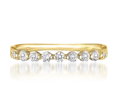 STAR JEWELRY（スタージュエリー）　K18 リング DIAMOND ETERNITY RING