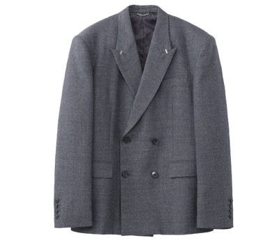 JOHN LAWRENCE SULLIVAN（ジョンローレンスサリバン）　WOOL GABARDINE DOUBLE BREASTED JACKET