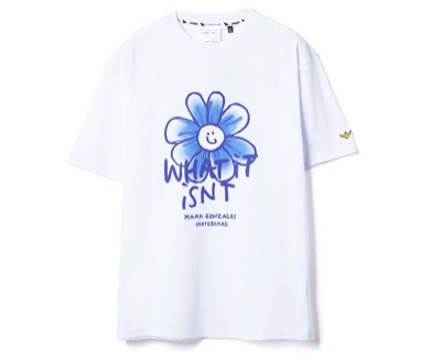 MARK GONZALES（マークゴンザレス）　ペイントデイジーTシャツ