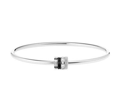 BOUCHERON（ブシュロン）　QUATRE BLACK EDITIONキャトル ブラック 1モチーフ バングル