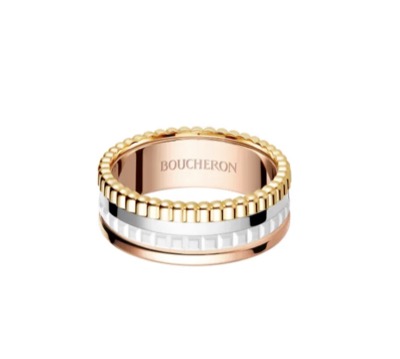 BOUCHERON（ブシュロン）　quatre white editionキャトル ホワイト リング スモール