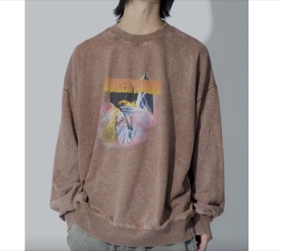 WONDER OF WANDER（ワンダーオブワンダー）　Graphic Sweatshirt B