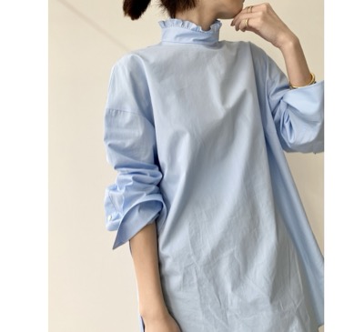 L'Appartement（アパルトモン）　THOMAS MASON Stand Collar BL