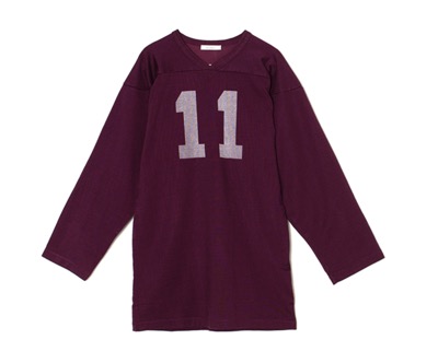PHEENY（フィーニー）　Football l/s tee