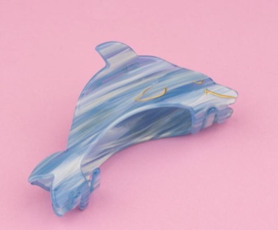 Coucou Suzette（ククシュゼット）　Dolphin Hair Claw Blue