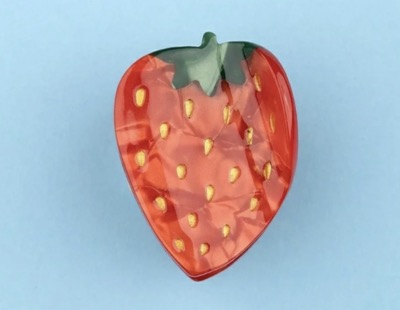 Coucou Suzette（ククシュゼット）　Strawberry Mini Hair Claw