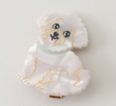 coucou suzette（ククシュゼット）　Bichon Hair Clip