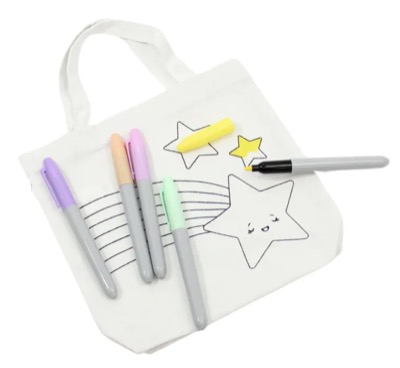 Flying Tiger Copenhagen　DIYトートバッグ(マーカー付）