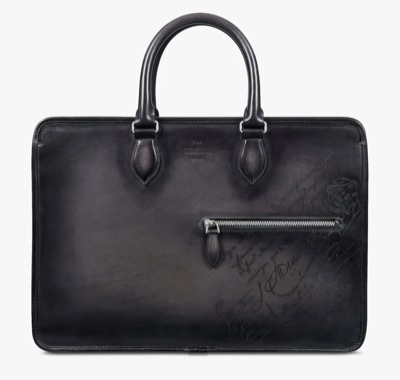 BERLUTI（ベルルッティ）　アンジュール スクリットレザー ブリーフケース