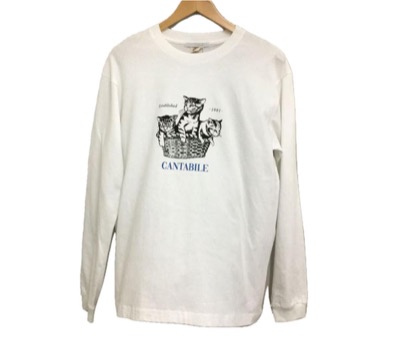 FIRST HAND（ファーストハンド）　オーガニックコットンアニマル プリントTシャツ