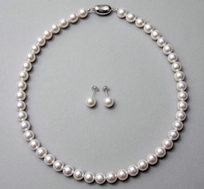 Pearl for Life（パールフォーライフ）　あこや真珠 ネックレスセット 8.5-9.0mm -Superior-