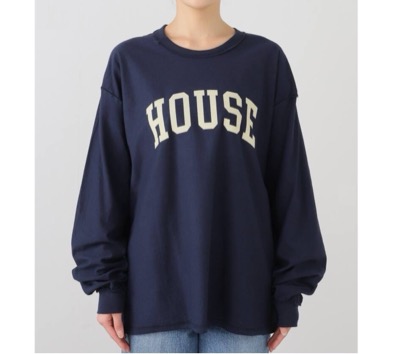 JOURNAL STANDARD L'ESSAGE　【ISNESS MUSIC】 HOUSE LONG SLEEVE T SHIR：カットソー