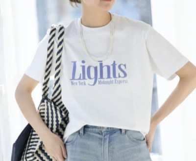 JOURNAL STANDARD relume（ジャーナルスタンダード レリューム）　LIGHTSロゴTEE