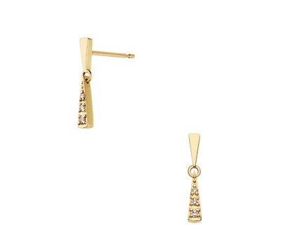 Vendome Aoyama（ヴァンドーム青山）　ブラウンダイヤモンド ピアス