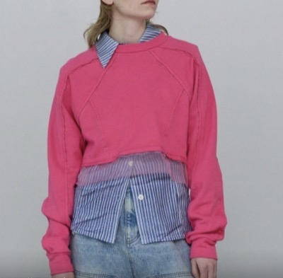 MAISON SPECIAL（メゾン スペシャル）　Outseam Short Length Sweatshirts