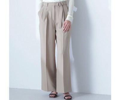 NATURAL BEAUTY BASIC（ナチュラルビューティーベーシック）　リラクシーツイルシリーズ ストレートパンツ