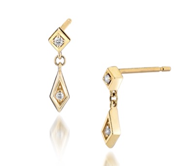 STAR JEWELRY（スタージュエリー）　K10 ピアス PRISM