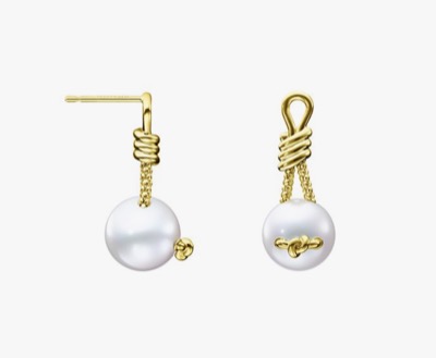 TASAKI（タサキ）　ノット イヤリング