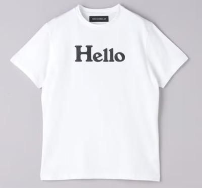MADISONBLUE（マディソンブルー）　10TH HELLO Tシャツ