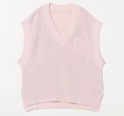 POSTELEGANT（ポステレガント）　KNIT VEST/ベスト
