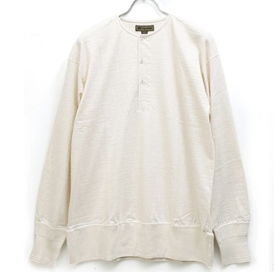 Nigel Cabourn（ナイジェルケーボン）　50's HENLEY NECK SHIRT