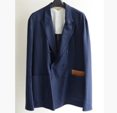 SUNSEA（サンシー）　Thickened Double-Breasted Jacket