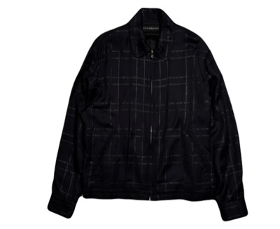roarguns（ロアーガンズ）　CHAIN CHECK JACKET / BLACK