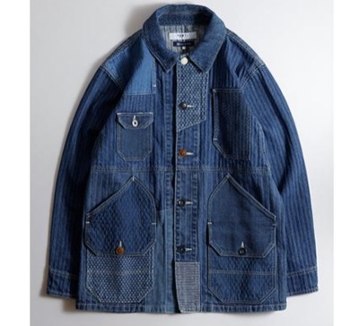 FDMTL（ファンダメンタル）　COVERALL JACKET 3YR WASH