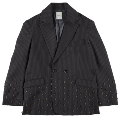 ADDIXY（アディクシー）　BEADED TAILORED JACKET