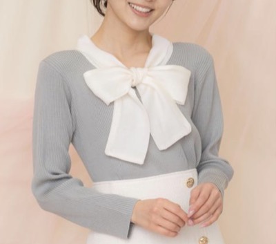 WILLSELECTION（ウィルセレクション）　シアーリボンタイプルオーバー
