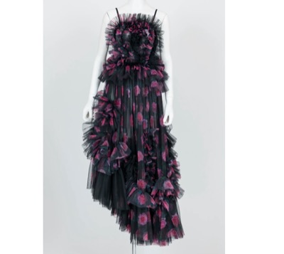 VIVIANO（ヴィヴィアーノ）　Tulle Ruffle Cami Dress