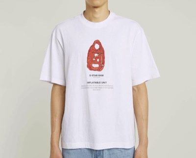 G-STAR RAW（ジースター・ロゥ）　Archive Print Boxy T-Shirt