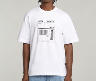 G-STAR RAW（ジースター・ロゥ）　Shipping Graphic Boxy T-Shirt