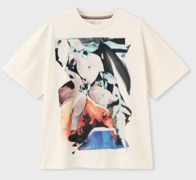 Paul Smith（ポールスミス）　ウィメンズ アートフラワープリント Tシャツ