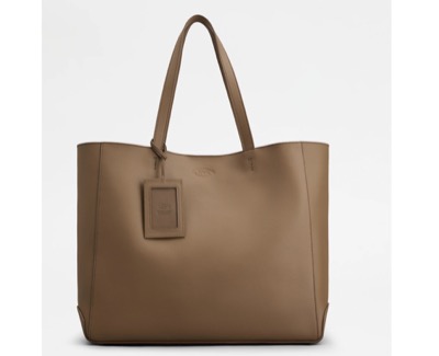 TOD'S（トッズ）　レザー ショッピング バッグ ミディアム