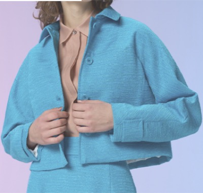 AKIKO OGAWA（アキコオガワ）　24SS ダブルツイード　ジャケット