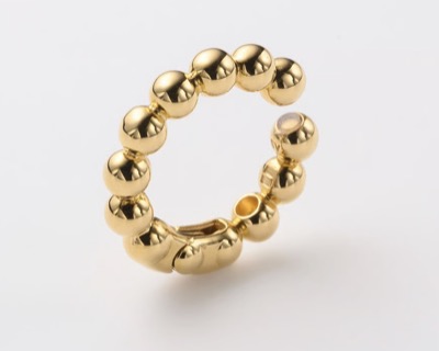 Elaborate（エラボレイト）　Sphere 2way earcuff/gold color